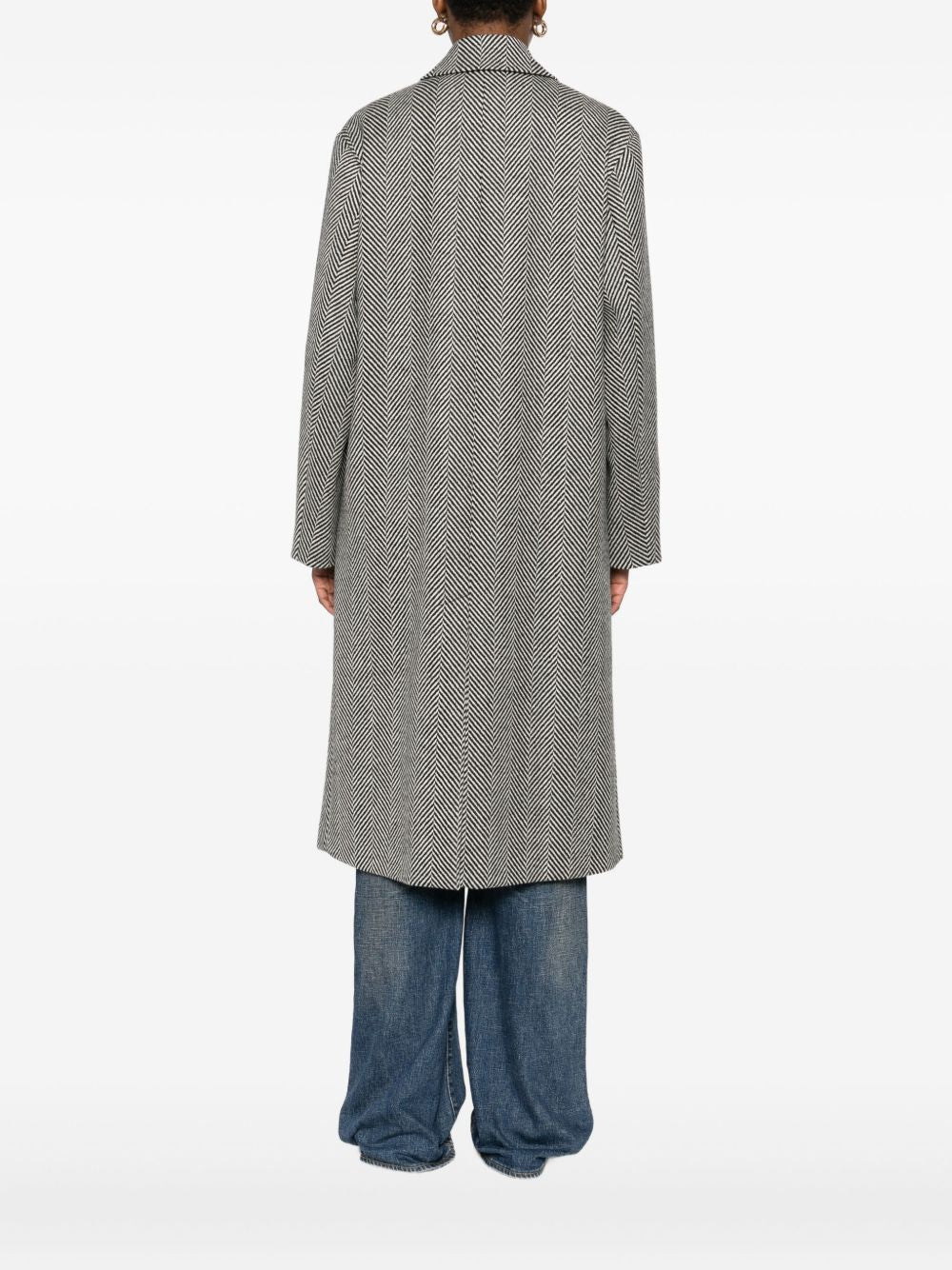 FORTE FORTE Classic Double-Breasted Wool Jacket for Women