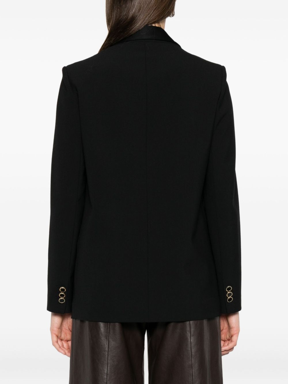 FORTE FORTE Wool Blend Single-Breasted Jacket