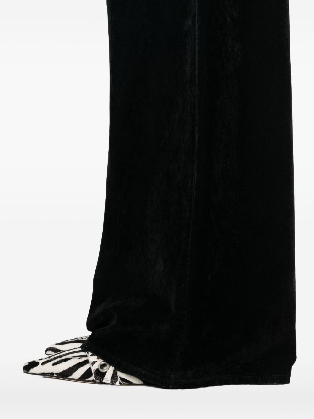 FORTE FORTE High-Waist Velvet Jeans for Women