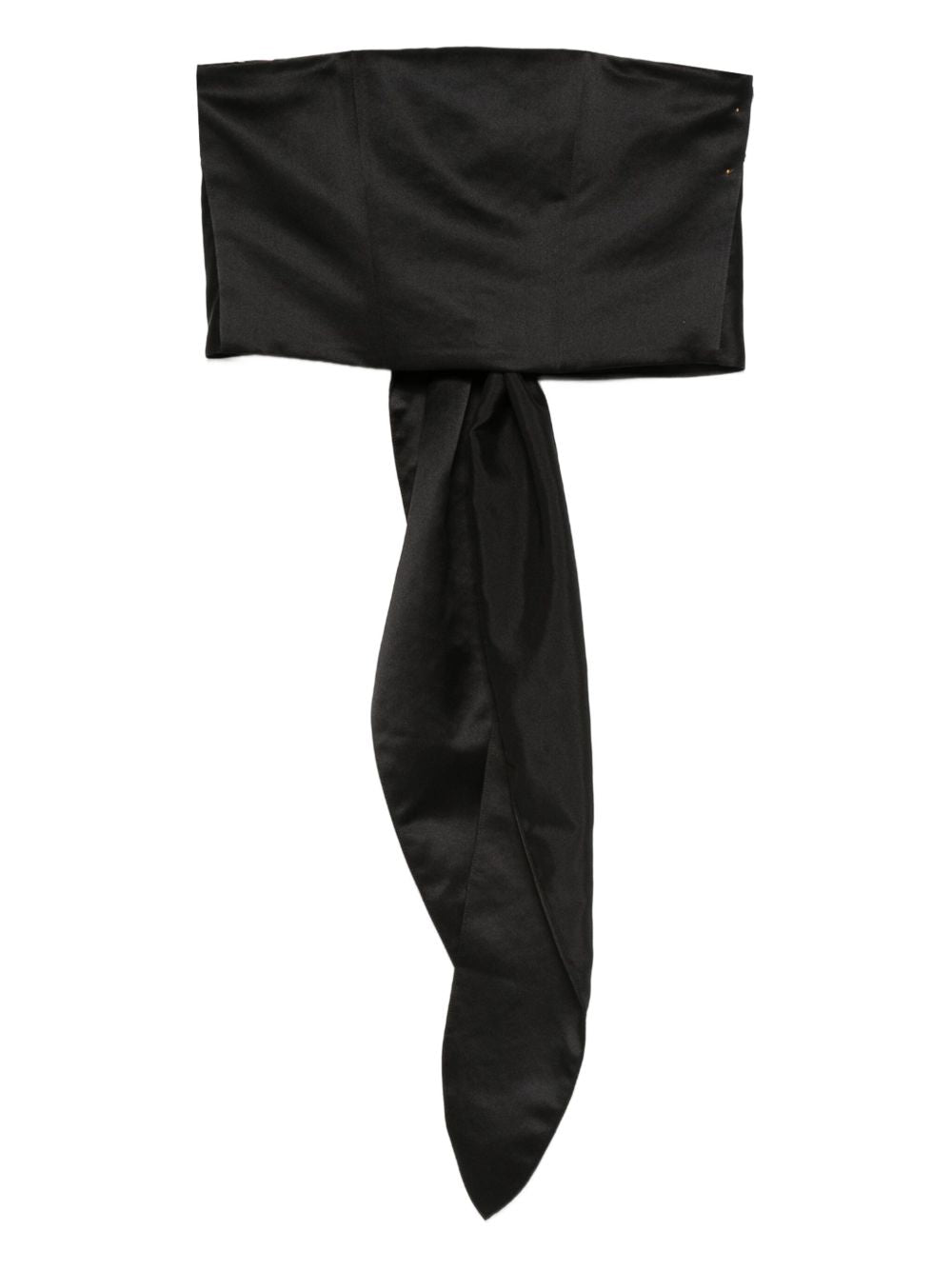 FORTE FORTE Elegant Draped Bandeau Top