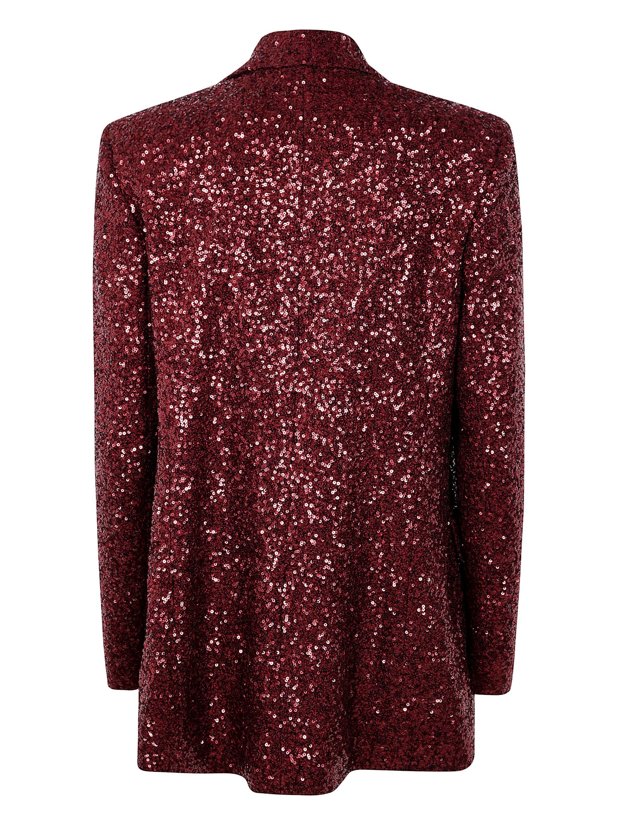DRHOPE Mini Sequins Jacket for Women