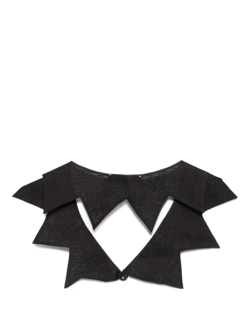 FORTE FORTE Cotton Collar with Cut-Out Detail