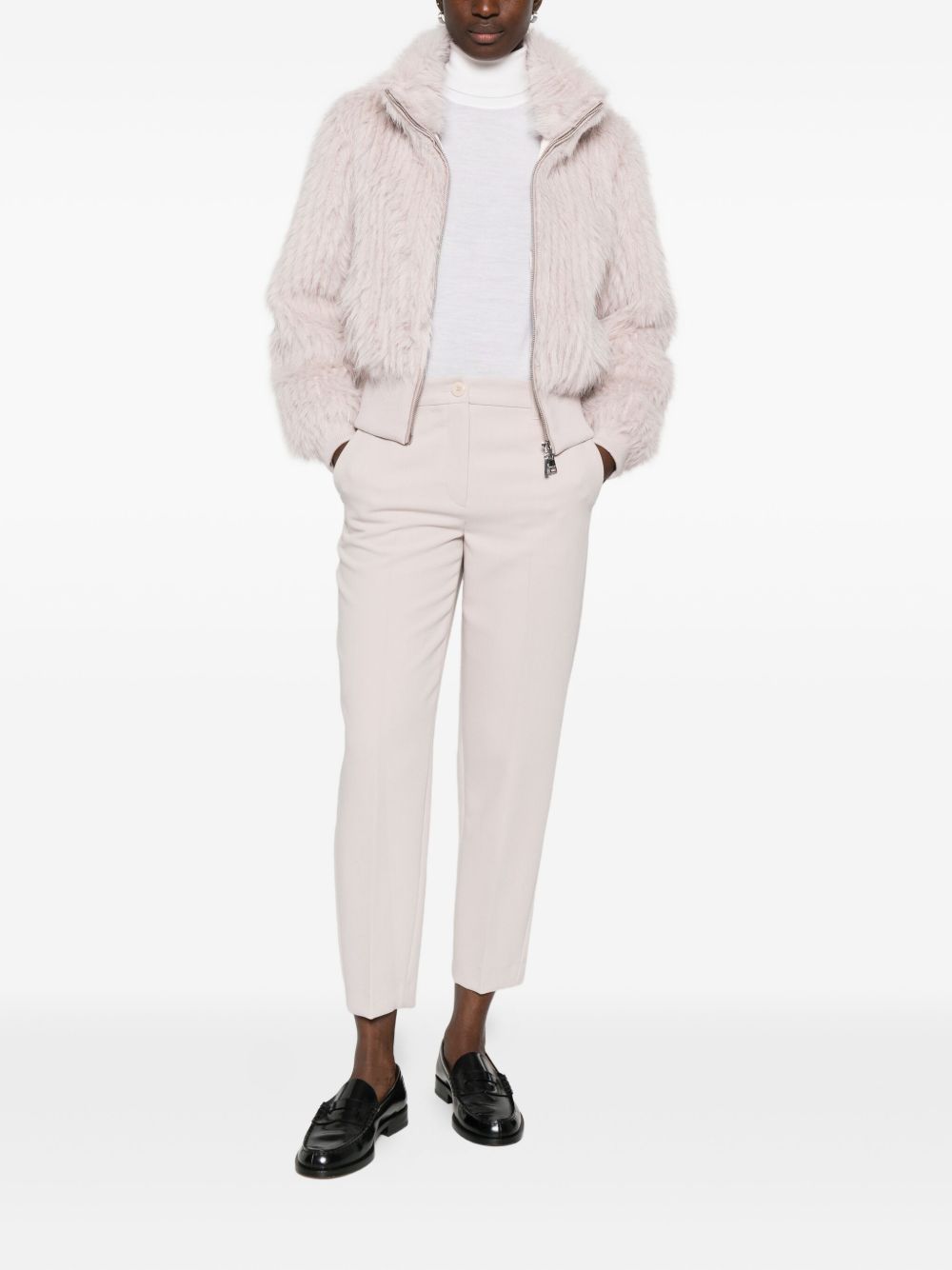 FORTE FORTE Wool Turtle-Neck Sweater