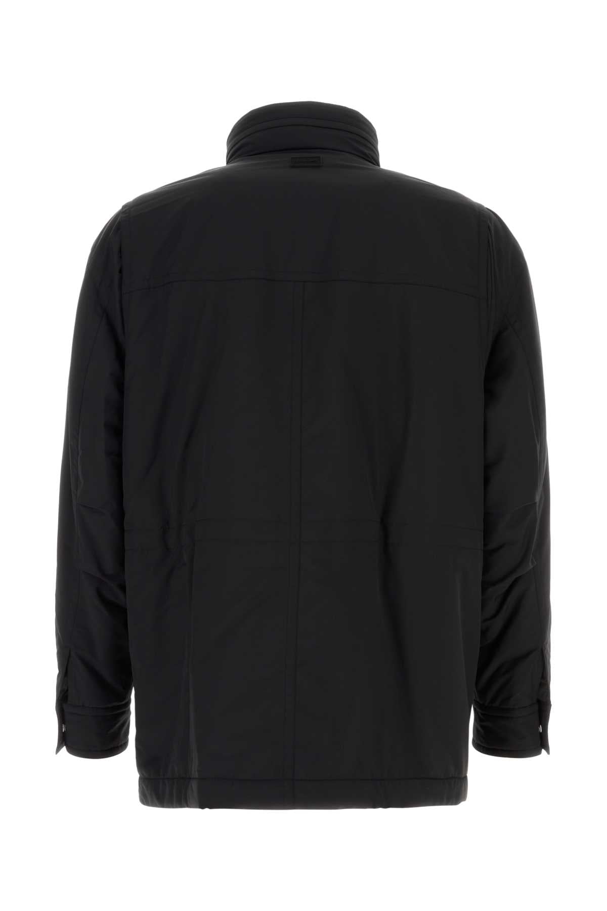 Ferragamo Men's Wool Blend Padded Jacket