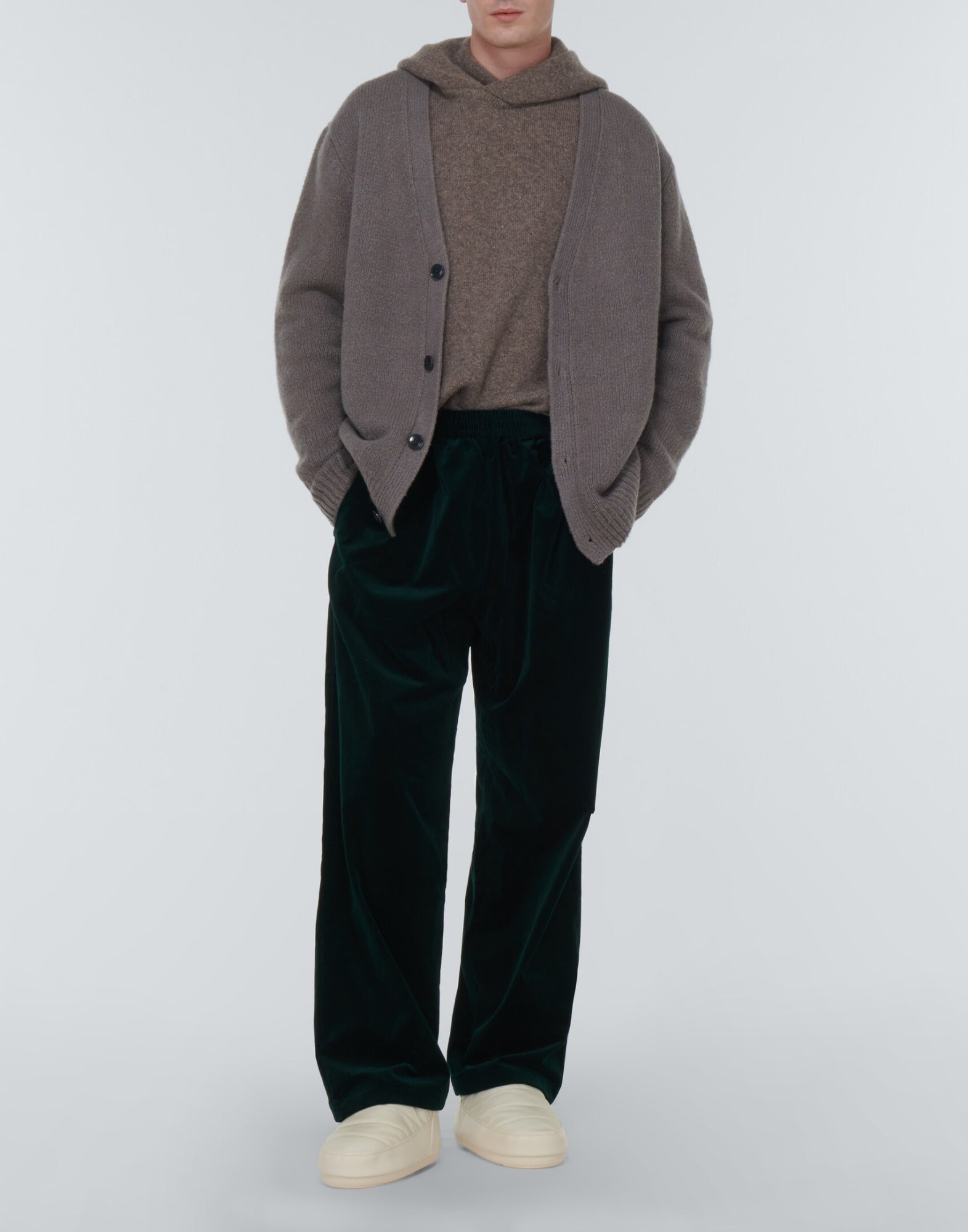 MOON BOOT Men's Mini Evolution Logo Flat Sandals