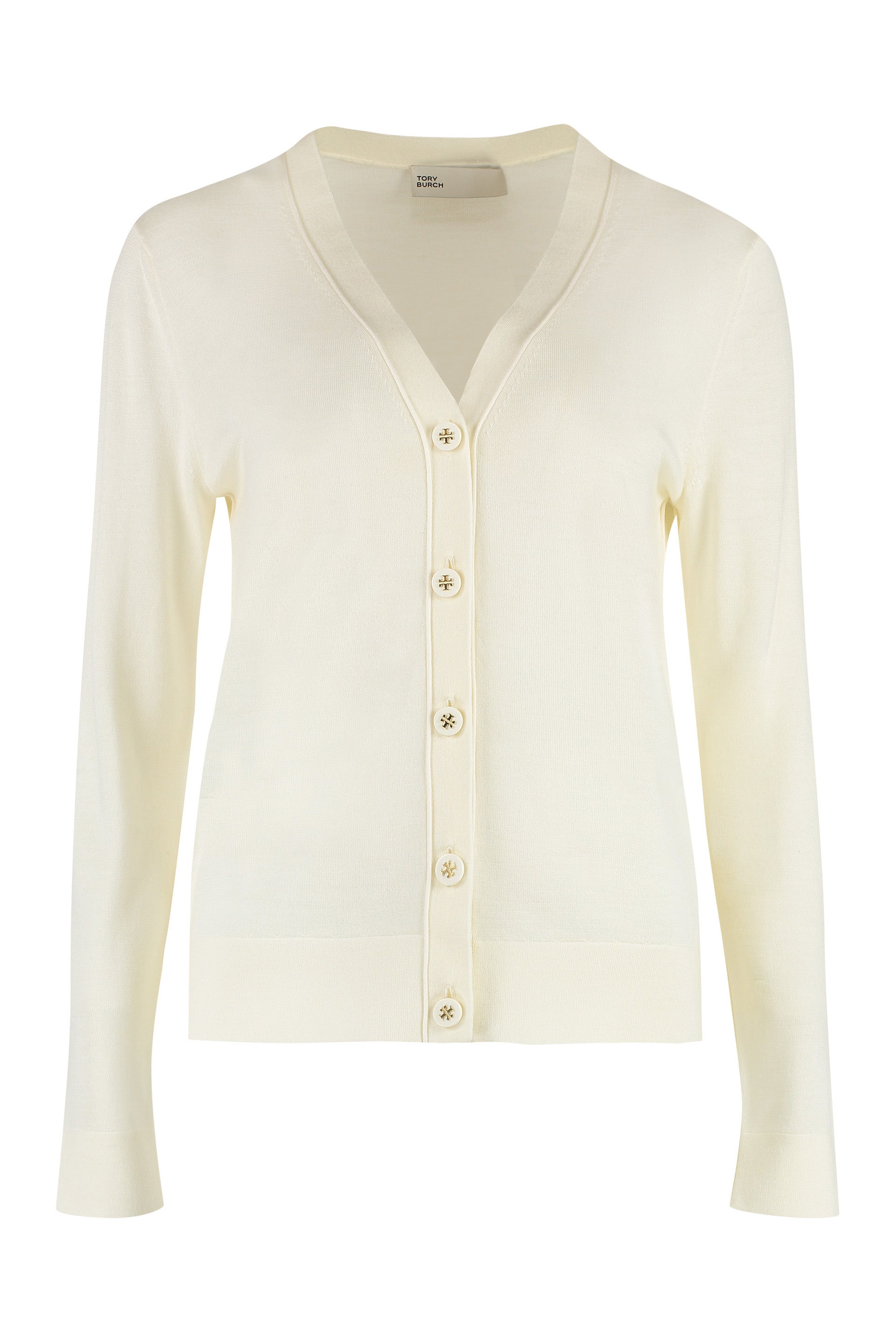 TORY BURCH Classic Front Button Cardigan for Women