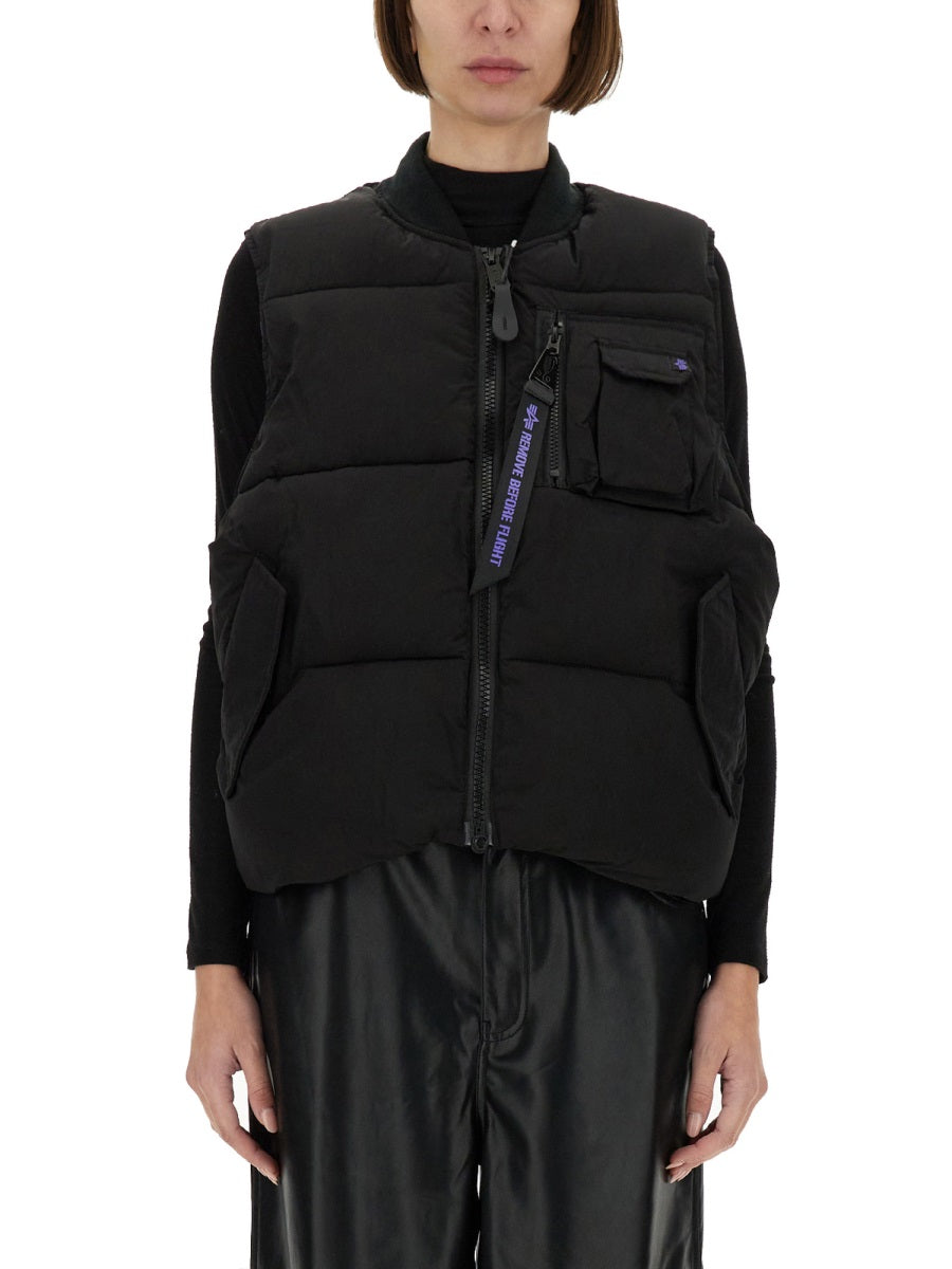 ALPHA INDUSTRIES Sleeveless MA-1 Vest - Unisex
