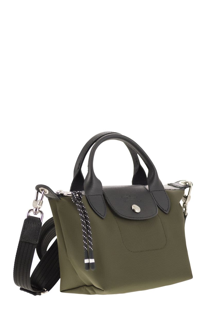 LONGCHAMP Miniature Handle Handbag with Removable Strap