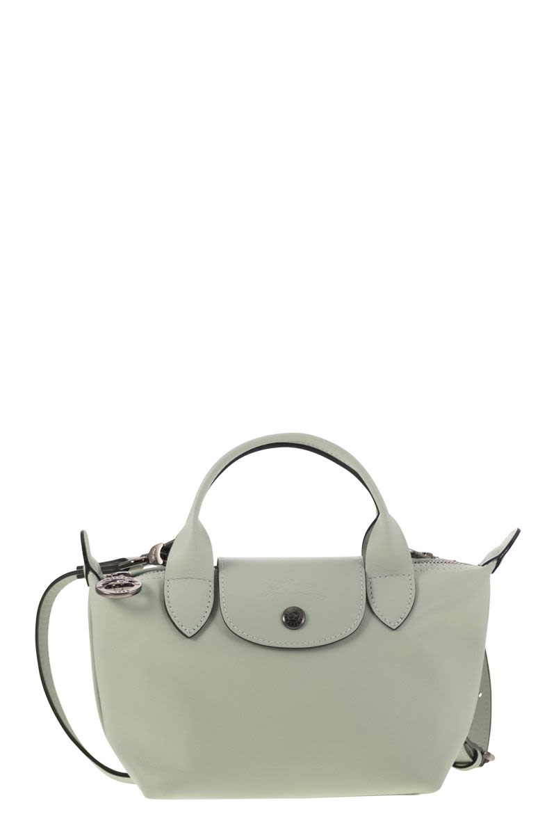 LONGCHAMP Mini Leather Handbag - A Glamorous Evening Companion