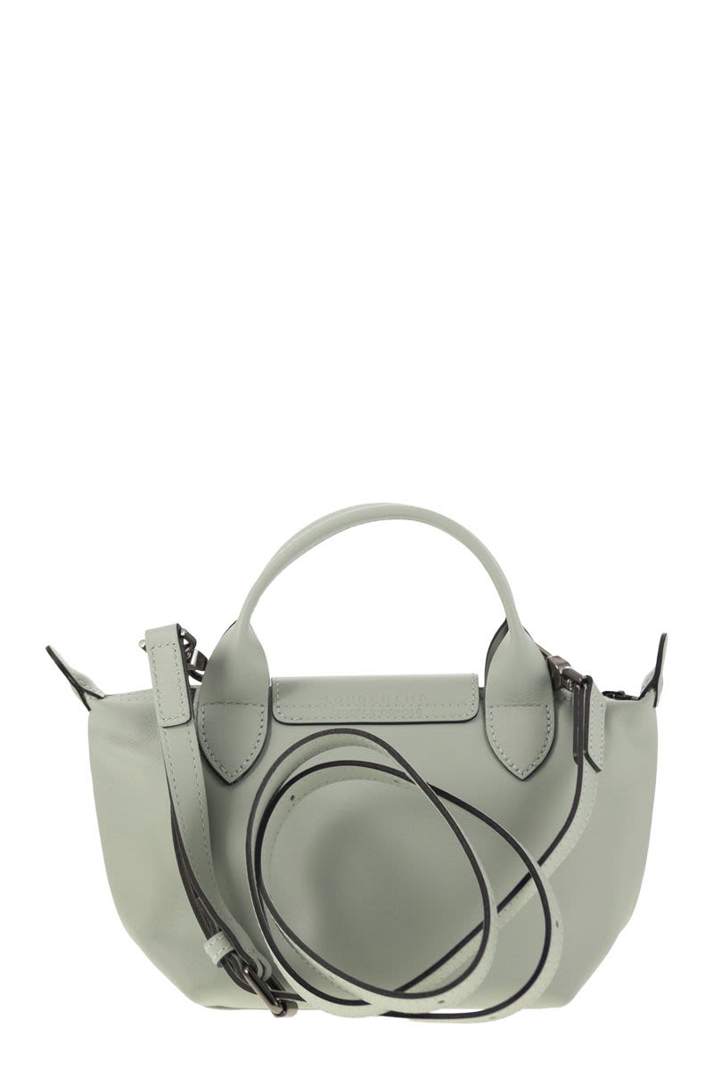LONGCHAMP Mini Leather Handbag - A Glamorous Evening Companion