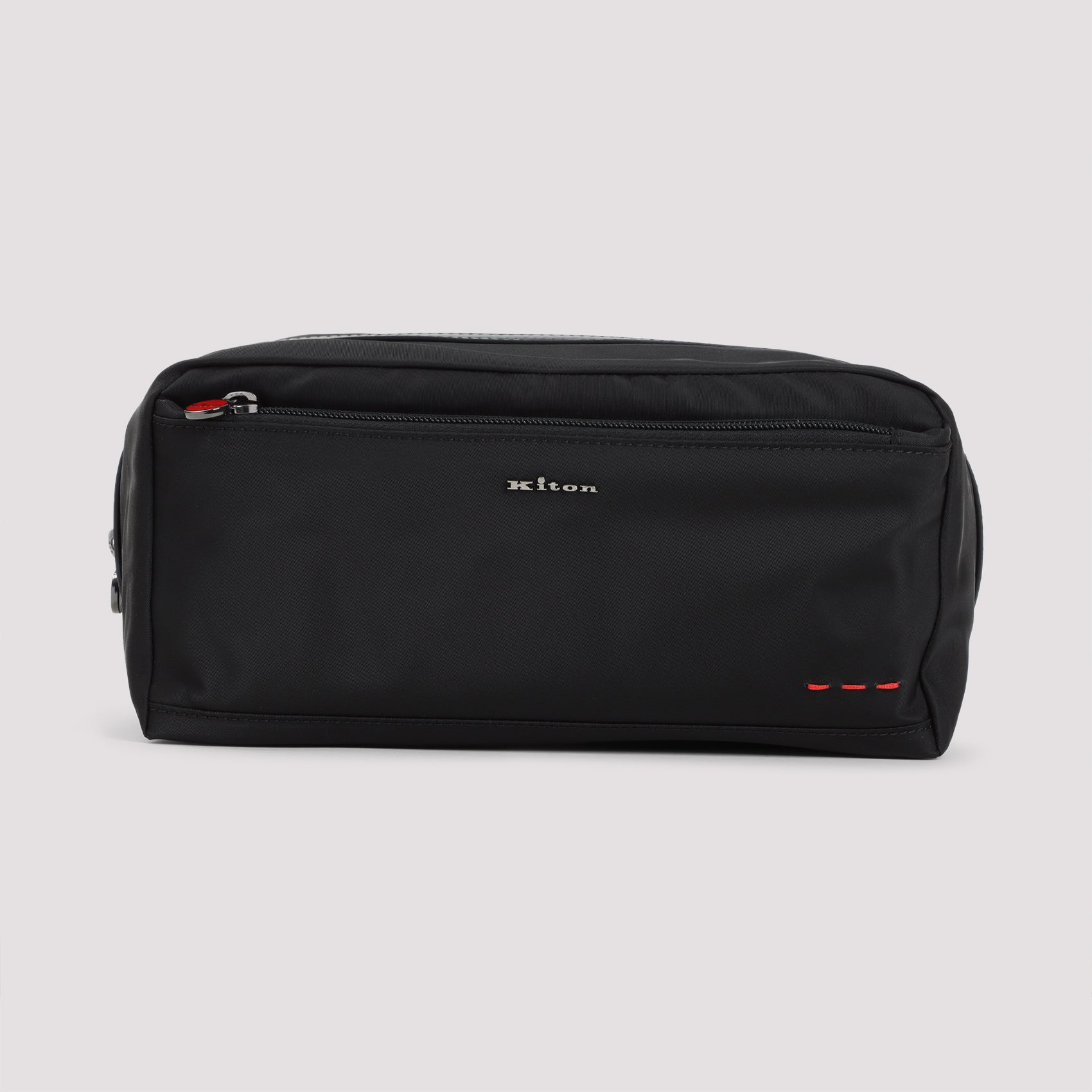 KITON Mini Polyamide Pouch Handbag