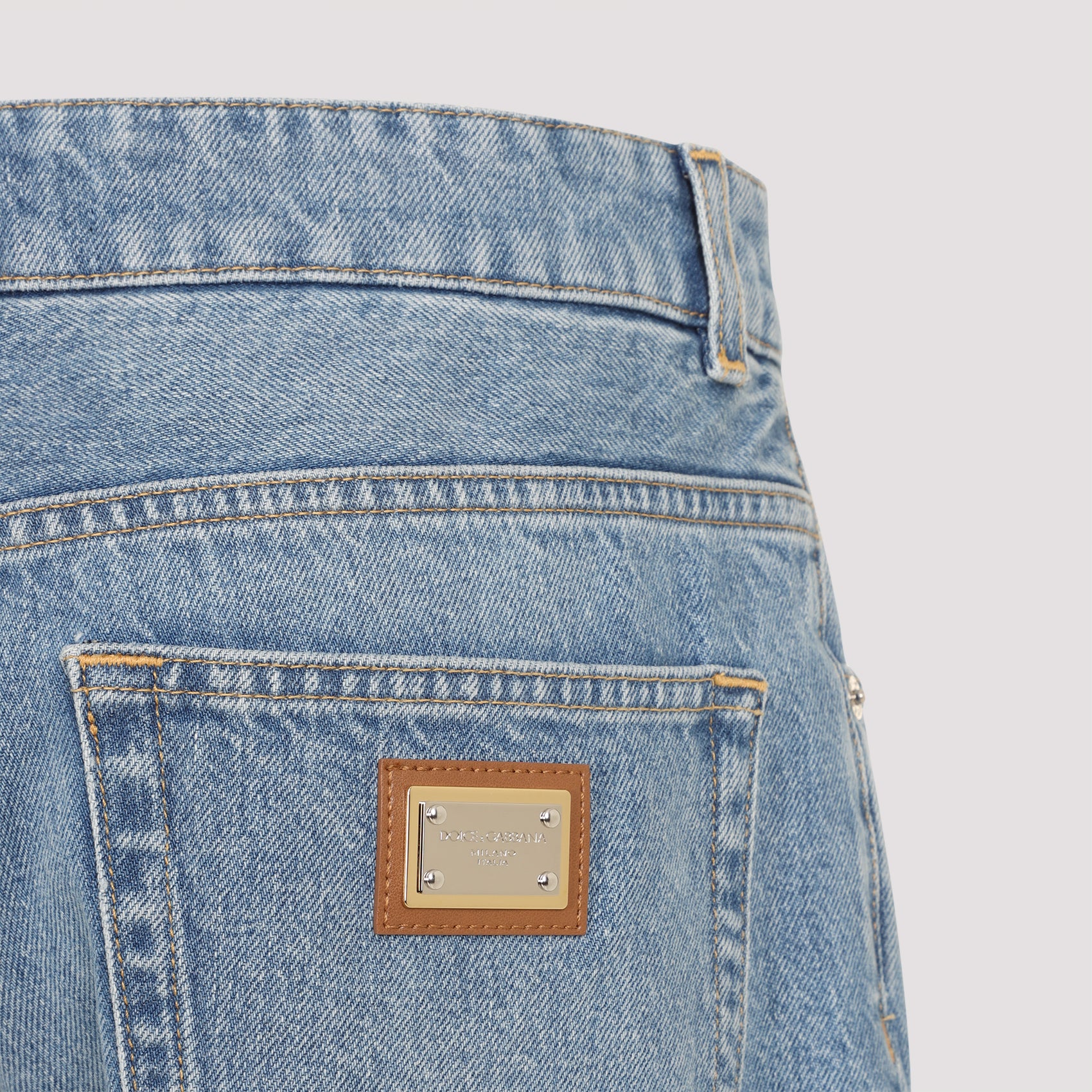 DOLCE & GABBANA Classic Regular Fit Pants for Men