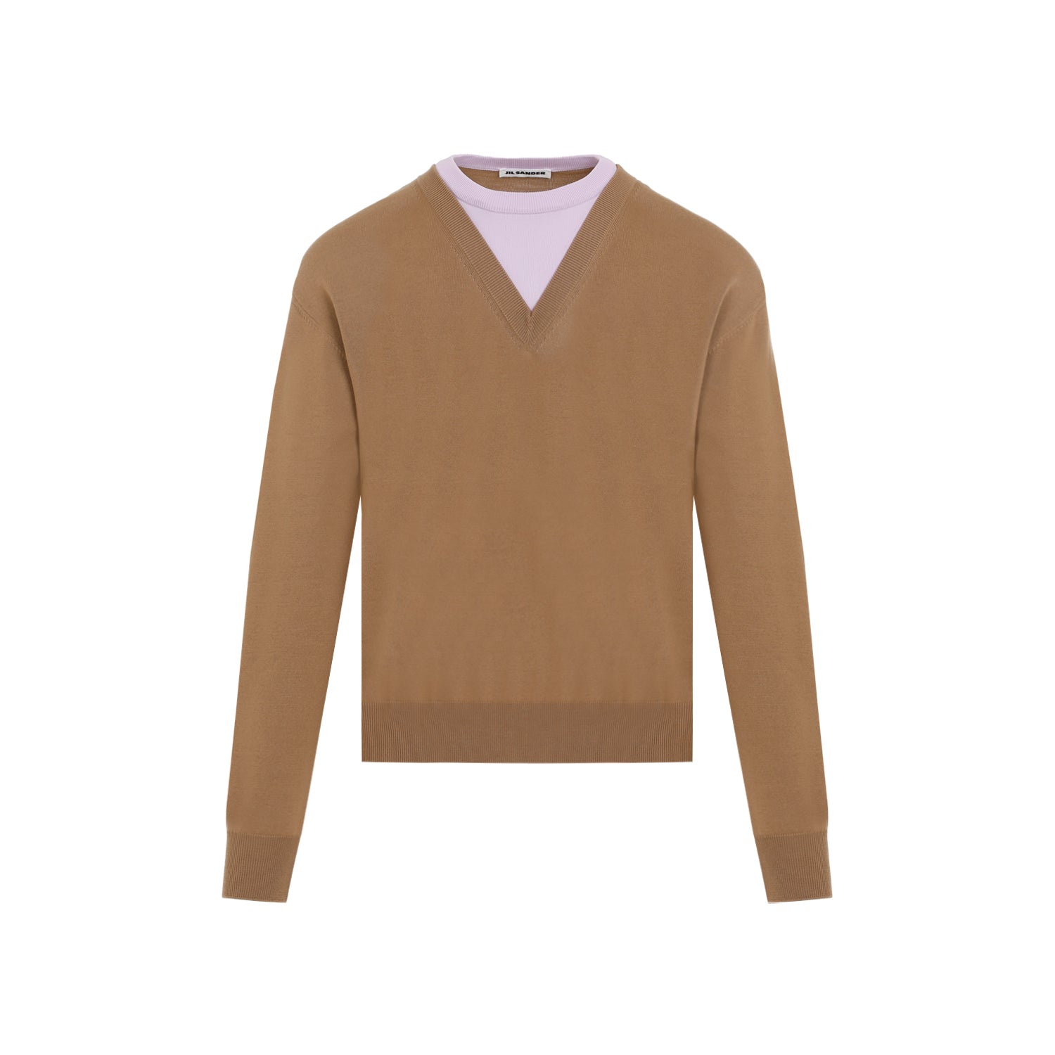 JIL SANDER Virgin Wool Pullover for Men