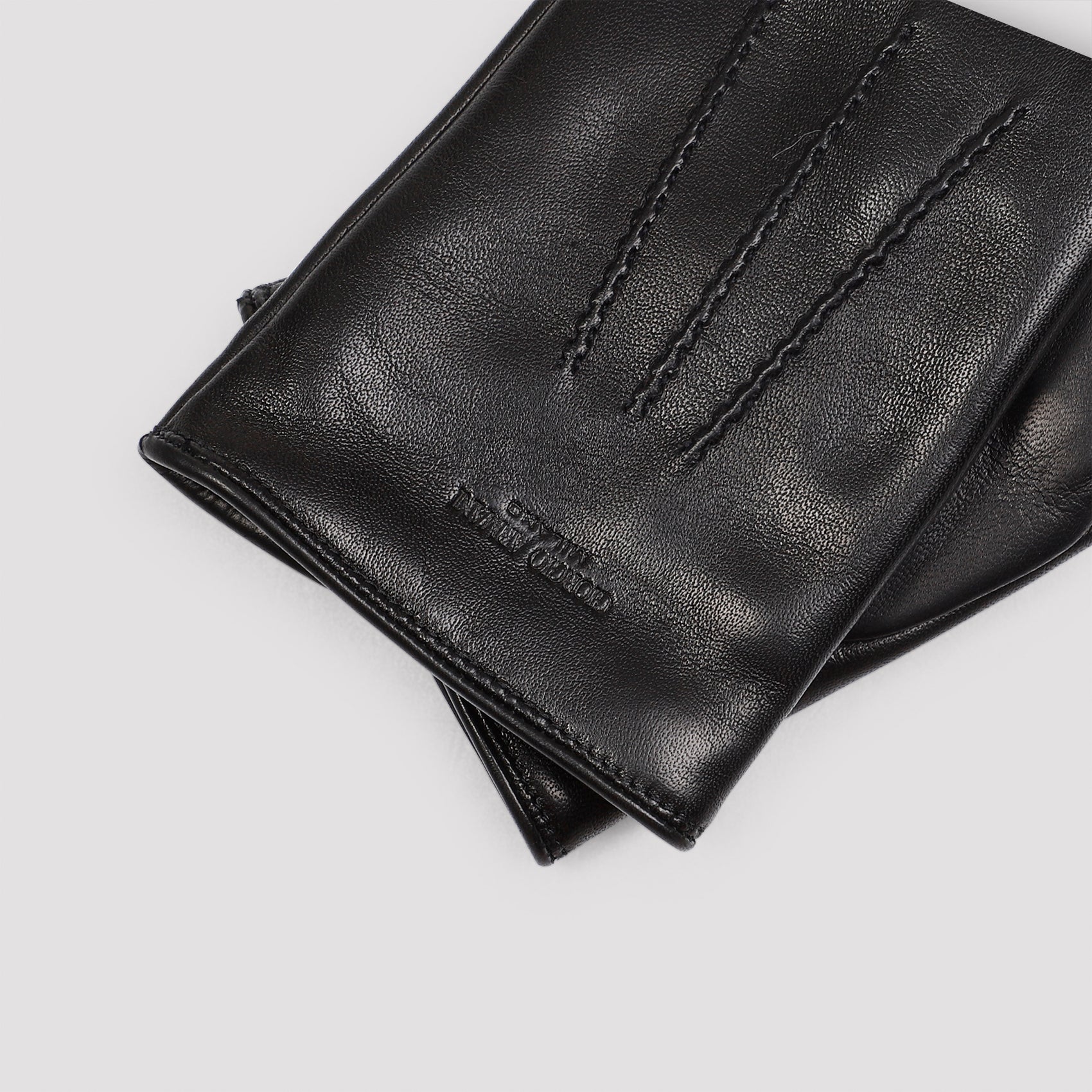 GIORGIO ARMANI Premium Leather Gloves for Men