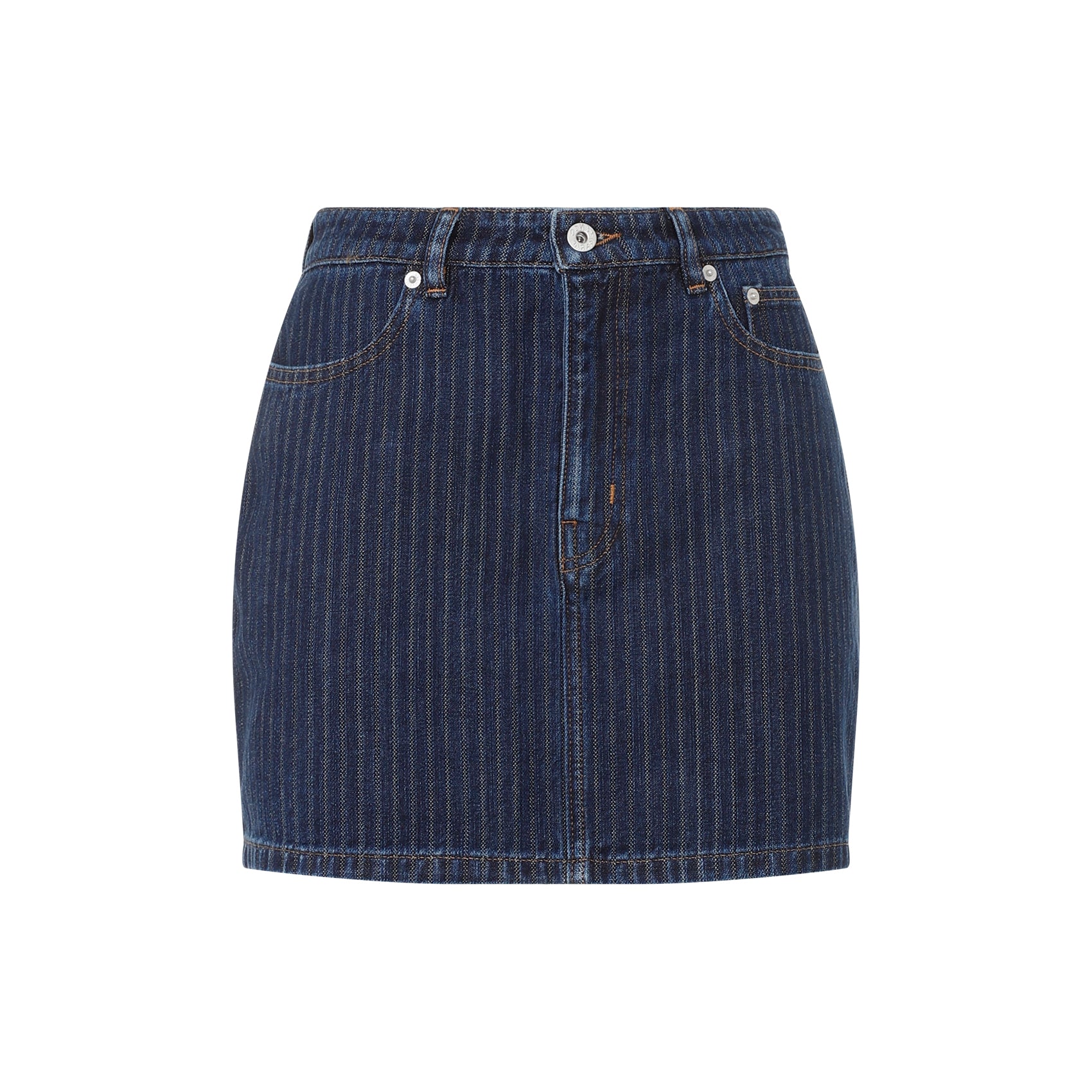 KENZO Stylish Stripped Jacquard Mini Skirt