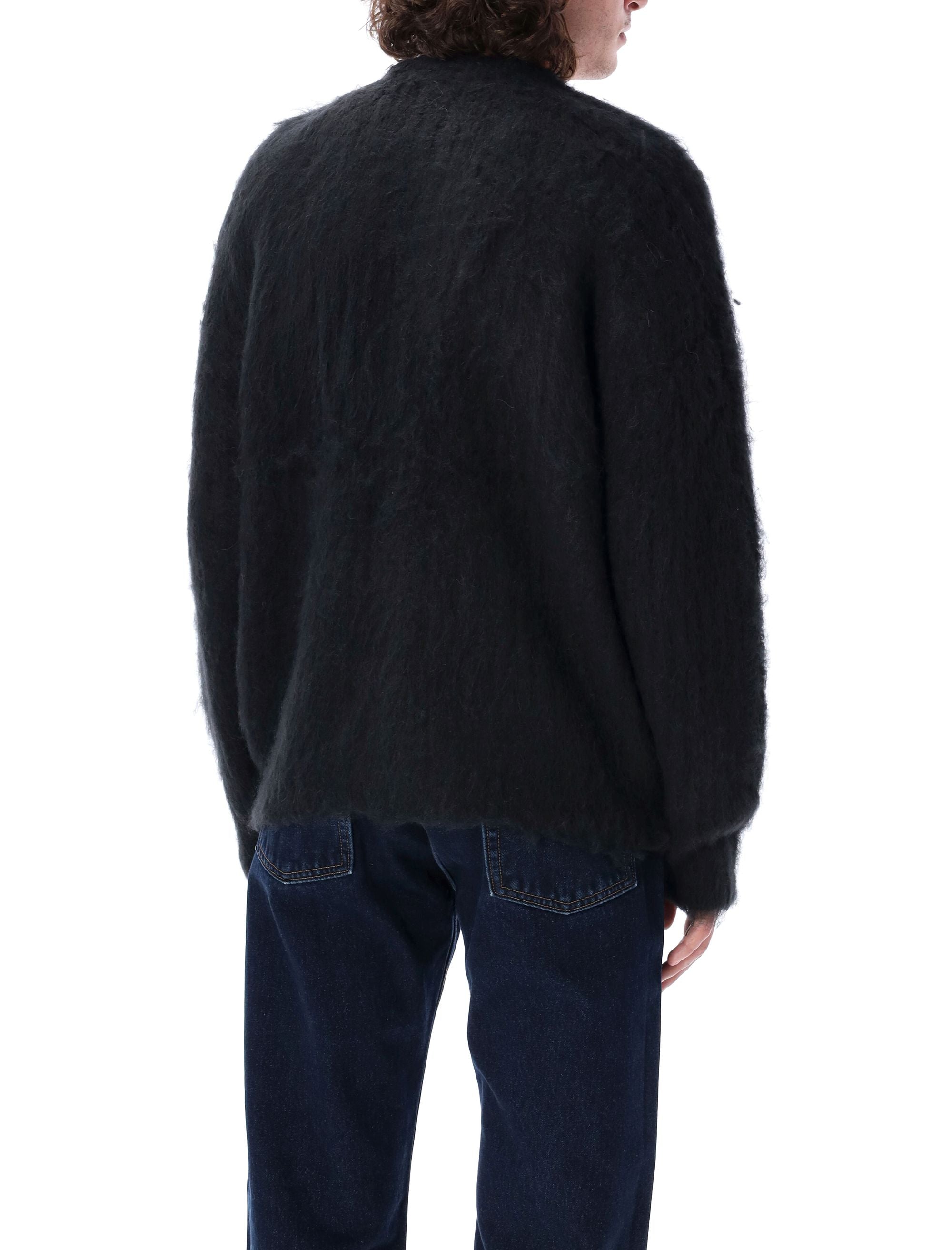 OBEY Brushed Patron Cardigan - Size L