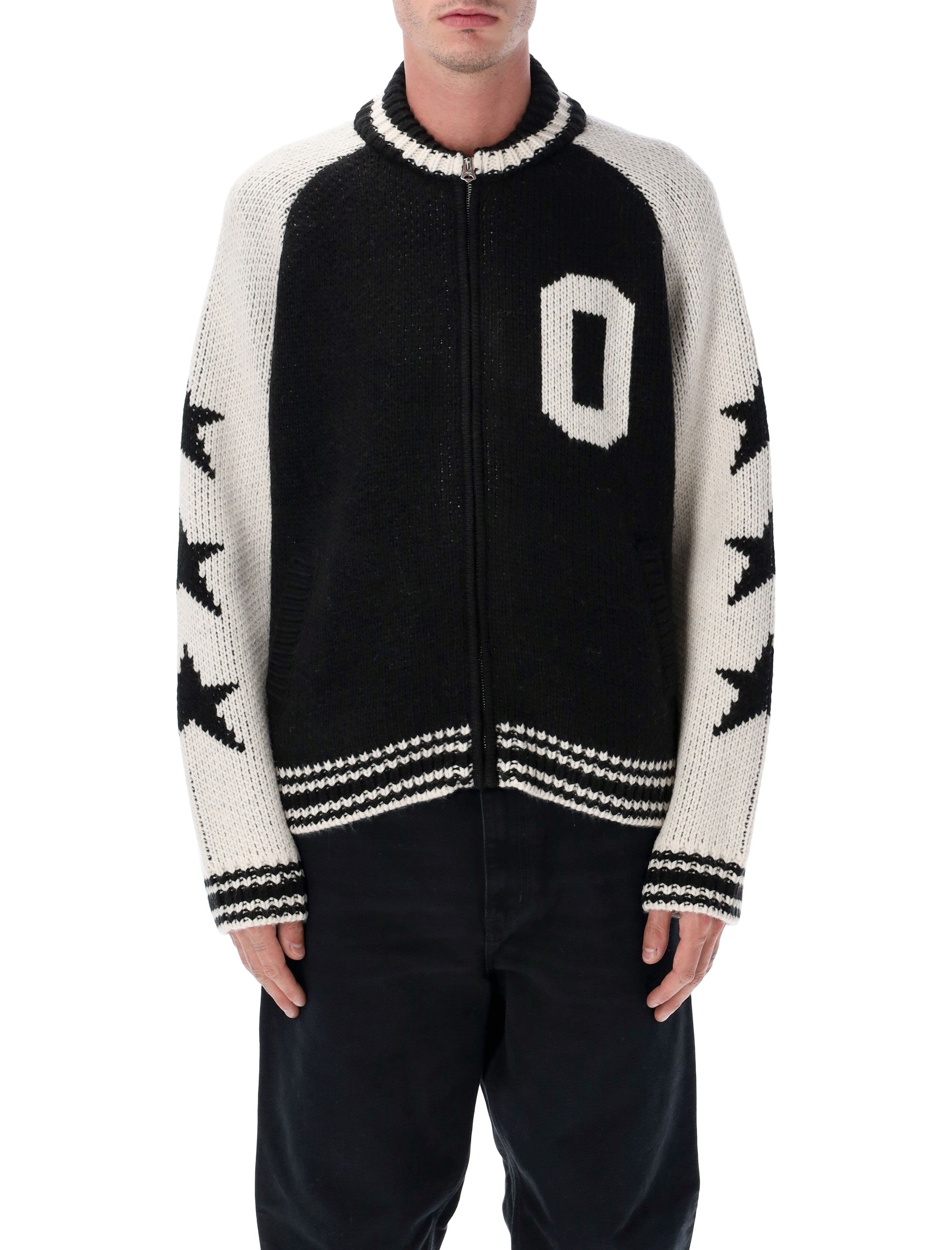 OBEY Contemporary Cowichan Zip-Up Sweater - Size L