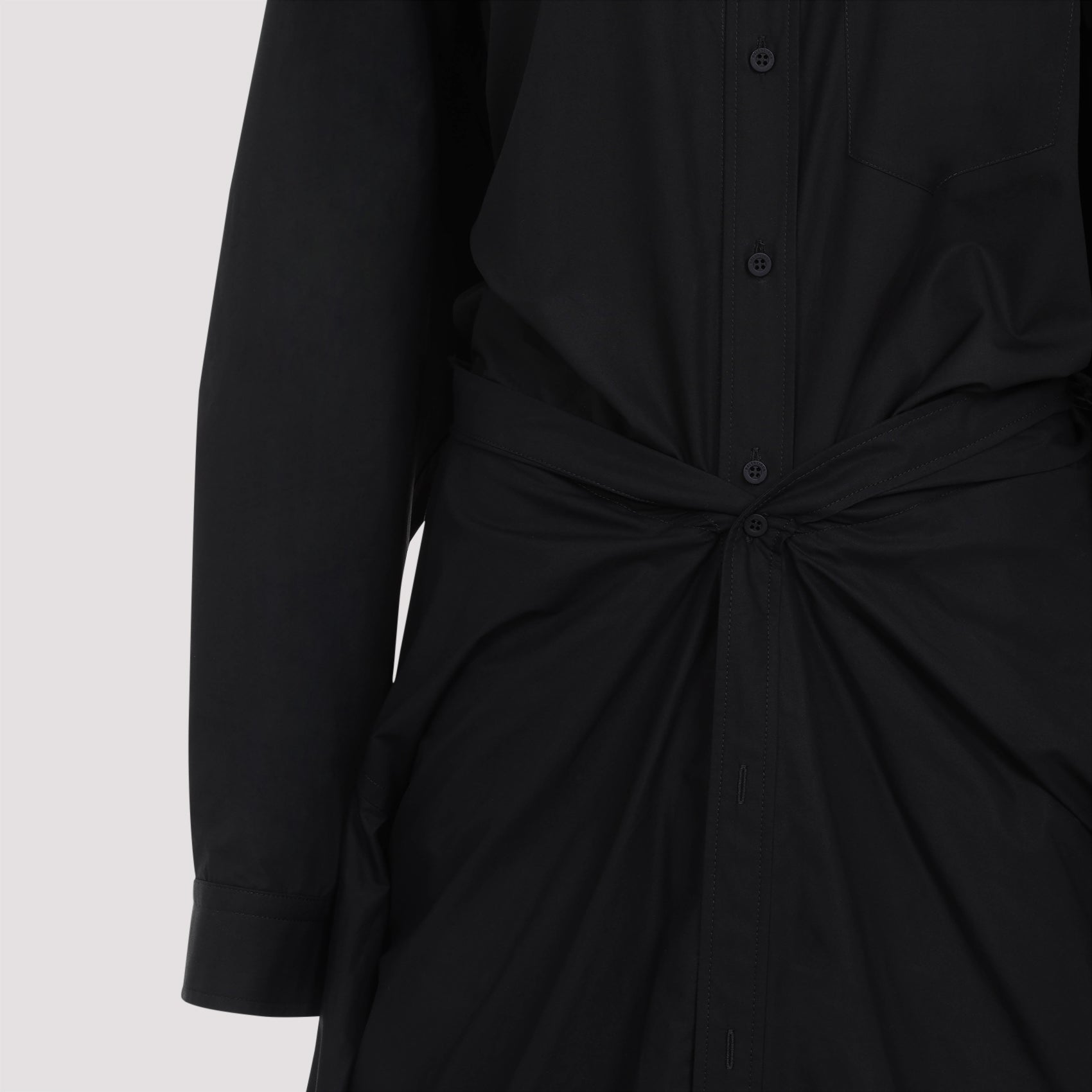 BALENCIAGA Maxi Patched Shirt for Men