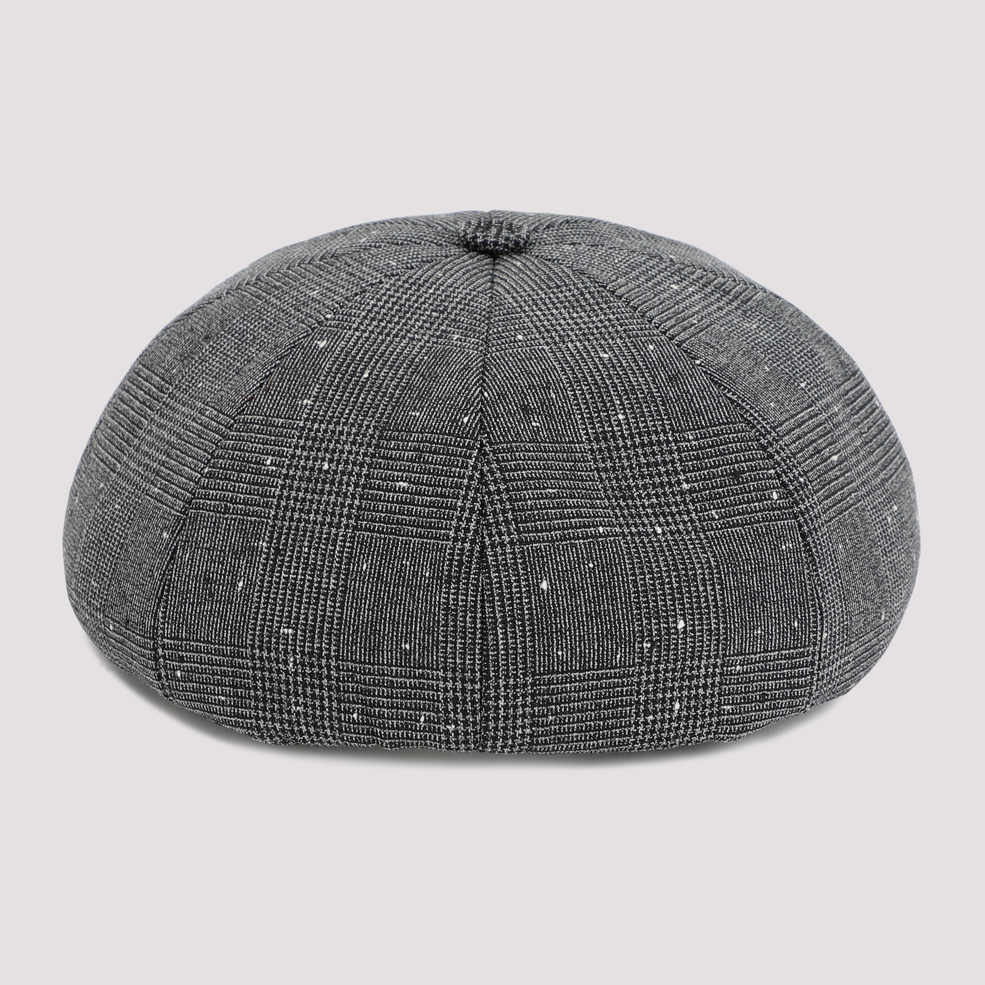 DIOR HOMME Wool-Blend Canvas Hat with Prince of Wales Motif