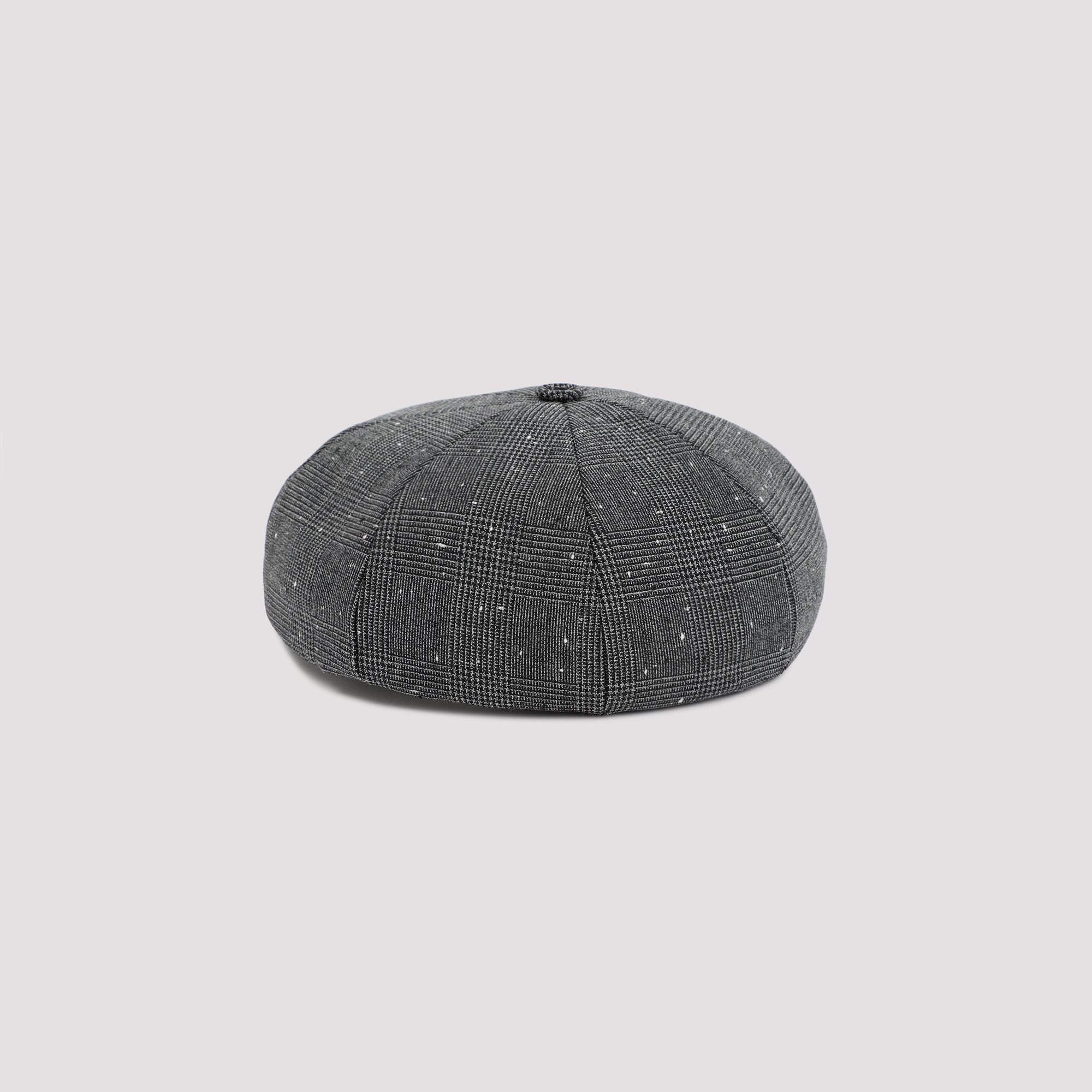 DIOR HOMME Wool-Blend Canvas Hat with Prince of Wales Motif