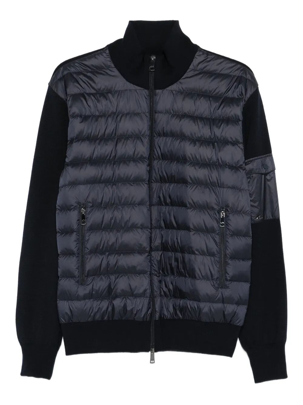 PAUL & SHARK Men's Wool Sleeve Quilted Jacket