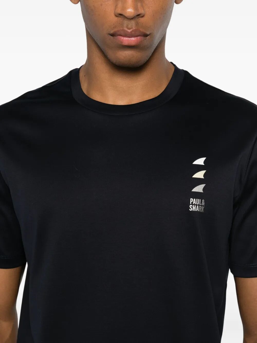 PAUL & SHARK Logo-Print Cotton T-Shirt for Men