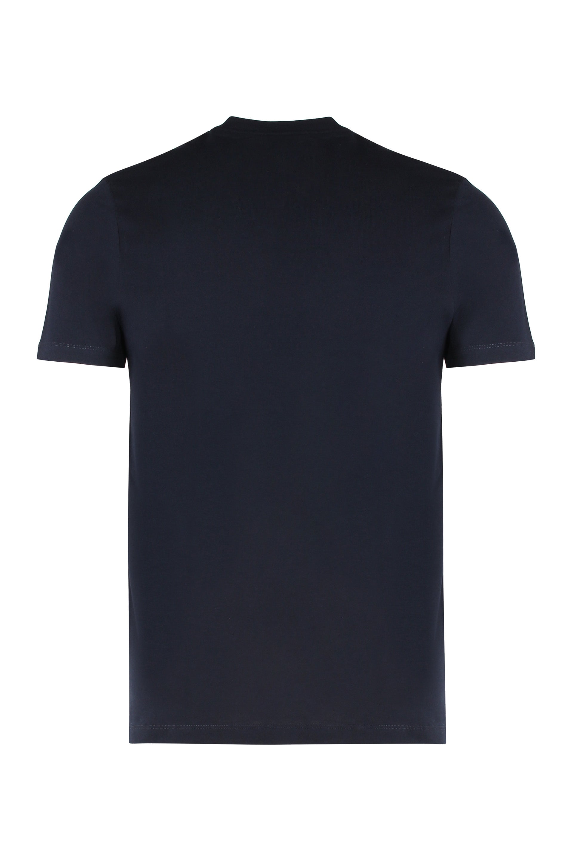 PAUL & SHARK Cotton Crew Neck T-Shirt with Mini Print