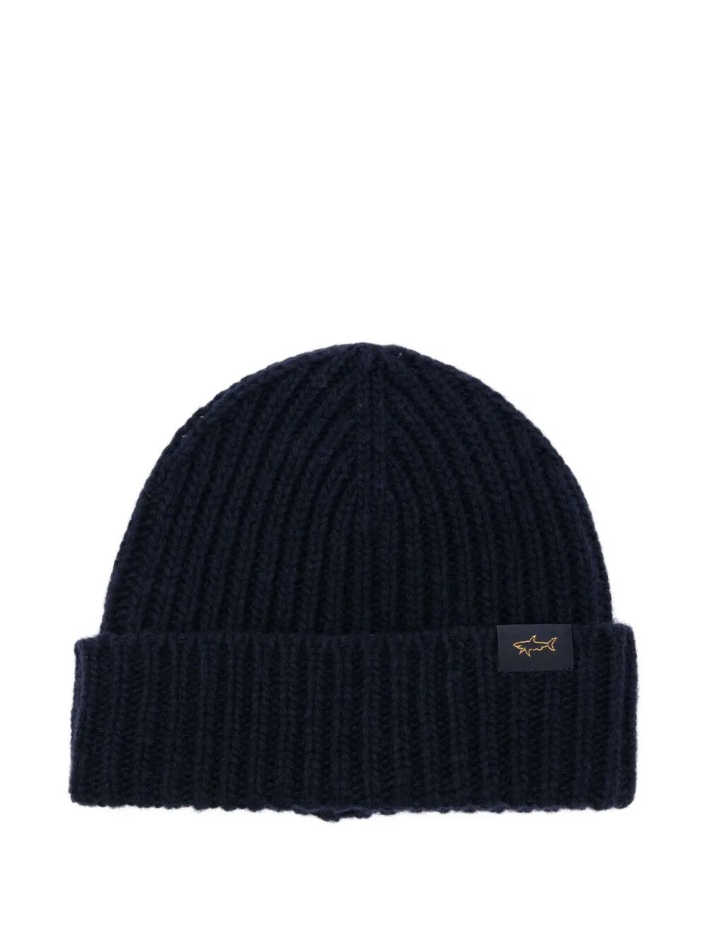 PAUL & SHARK Ribbed Wool Blend Beanie for Men - FW25