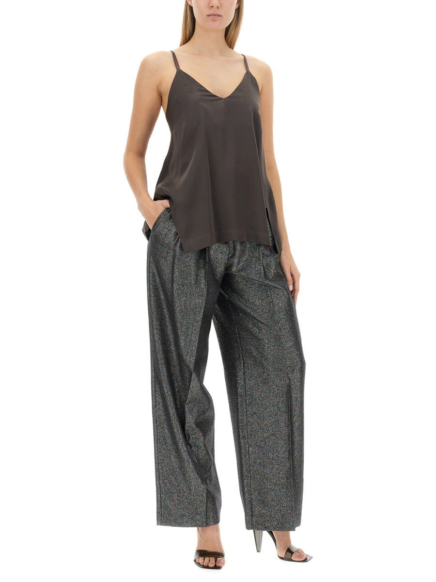 ALYSI Silk Top for Women - Size 40