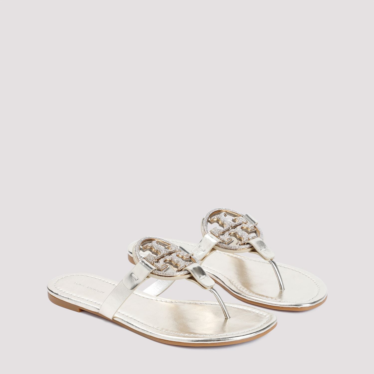 TORY BURCH Leather Miller Thong Slippers