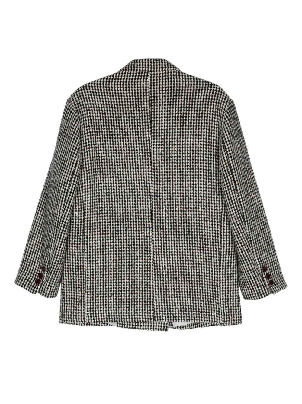 ALYSI Double-Breasted Wool Blend Jacket