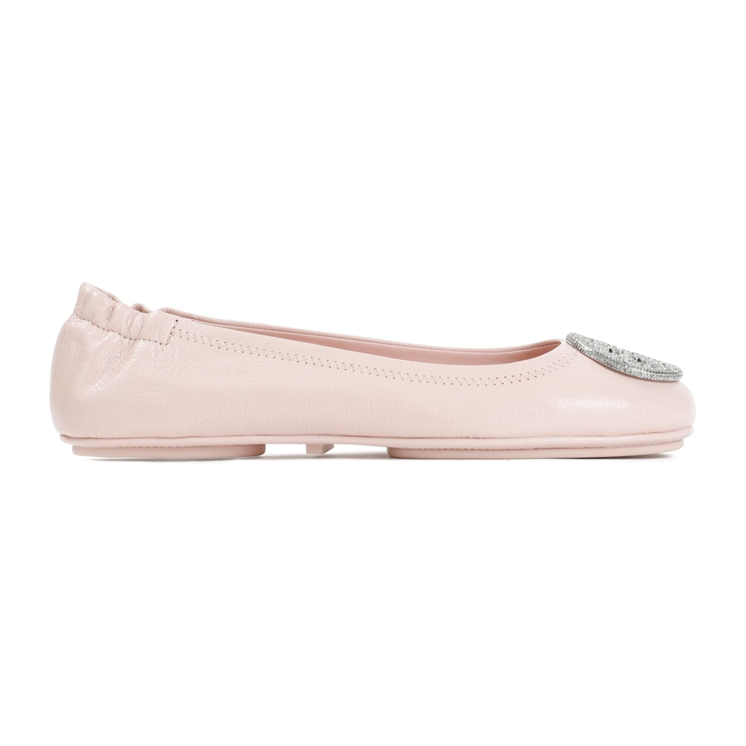 TORY BURCH Mini Travel Leather Ballet Flats