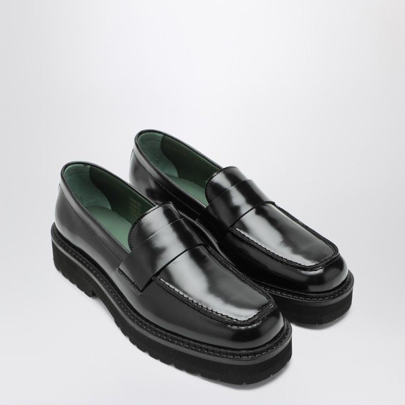 VINNYS Square Toe High Sole Moccasins for Men