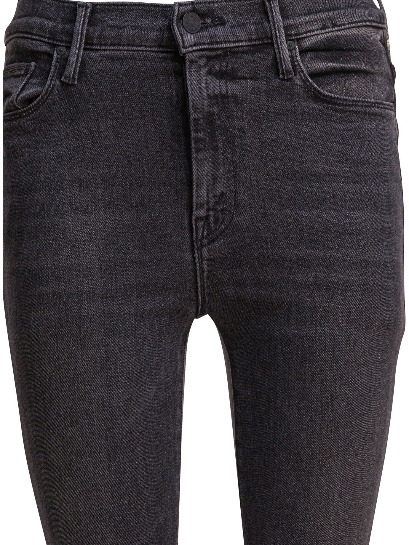 MOTHER High-Rise Straight Leg Jeans