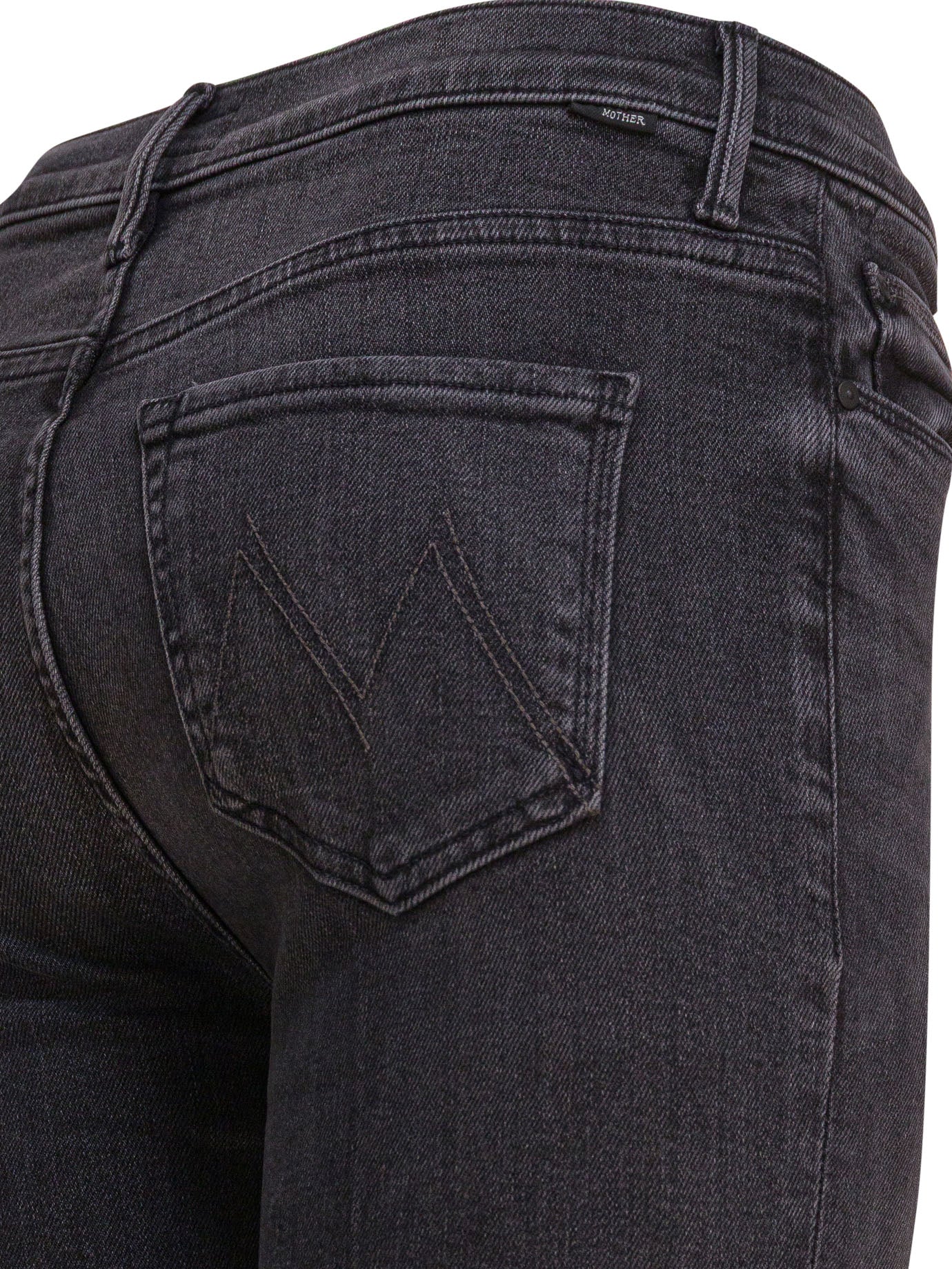 MOTHER High-Rise Straight Leg Jeans