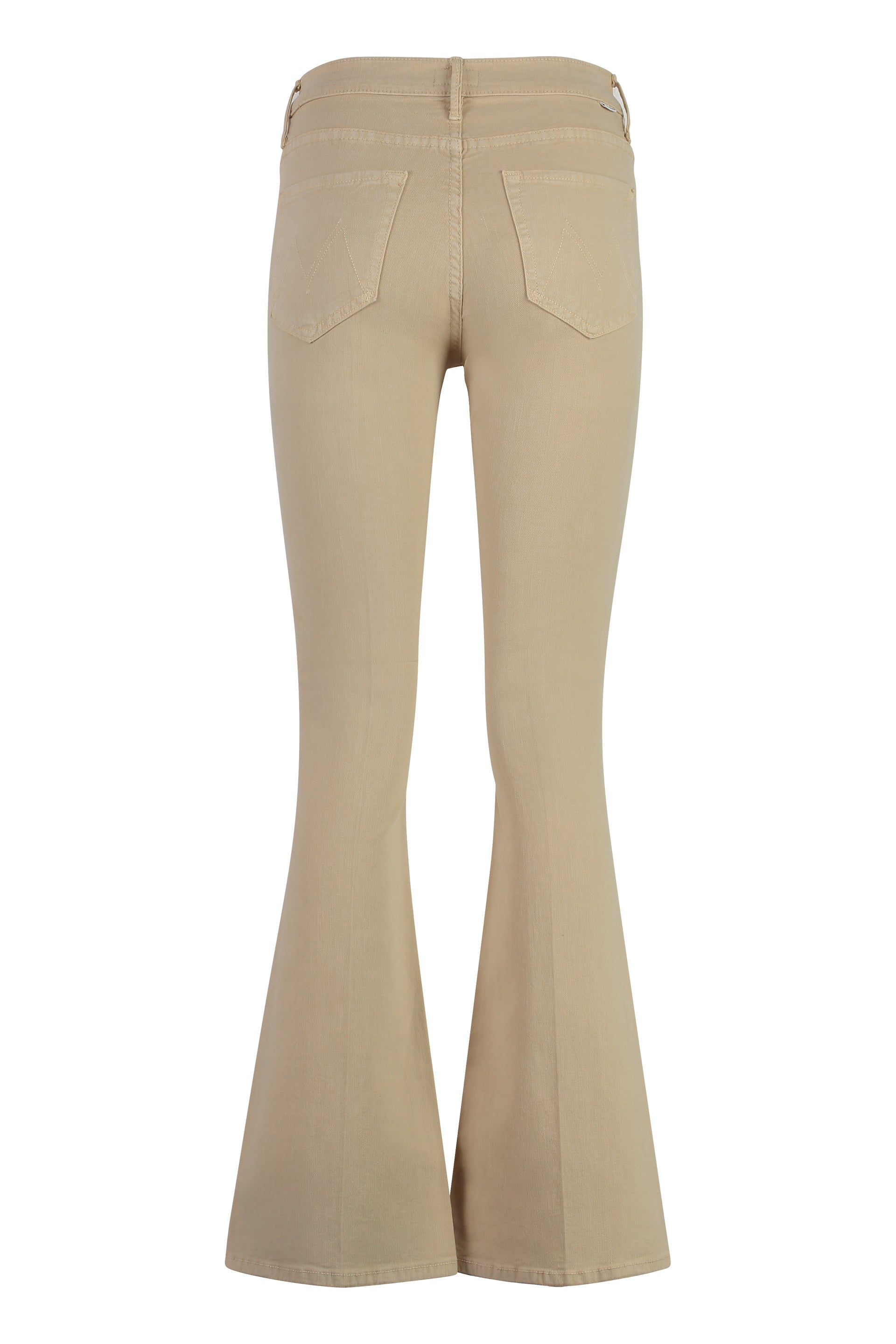 MOTHER The Weekender Cropped Flared Jeans