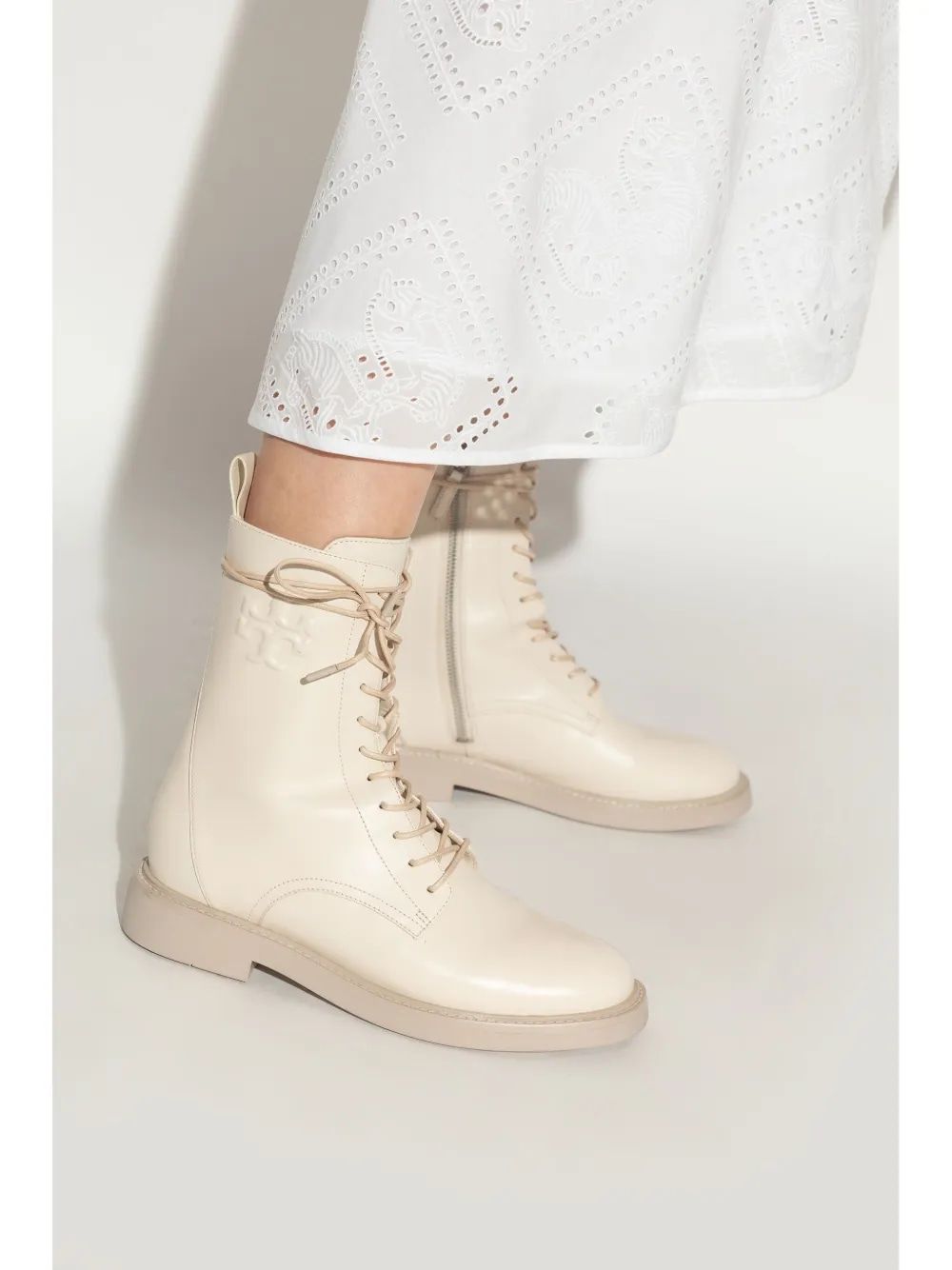 TORY BURCH Double T Combat Boot for Women