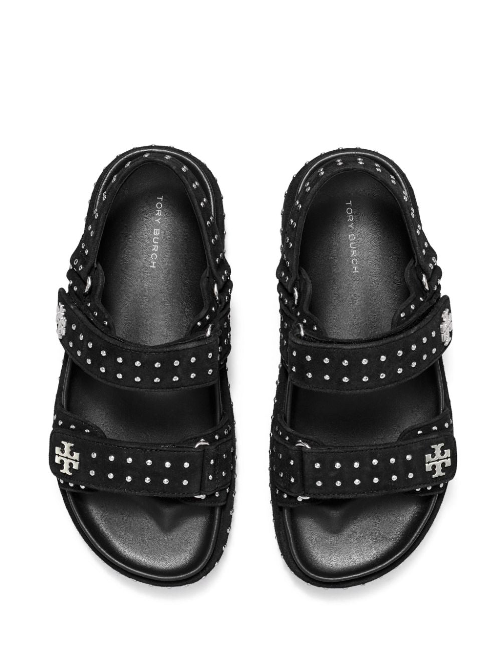 TORY BURCH Studded Double Strap Sandals