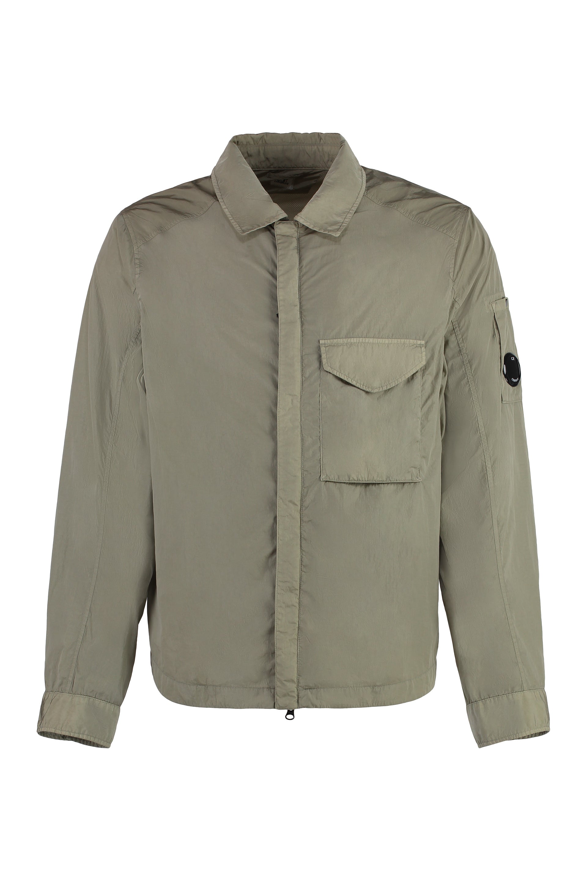 C.P.COMPANY Technical Fabric Overshirt with Lens Detail
