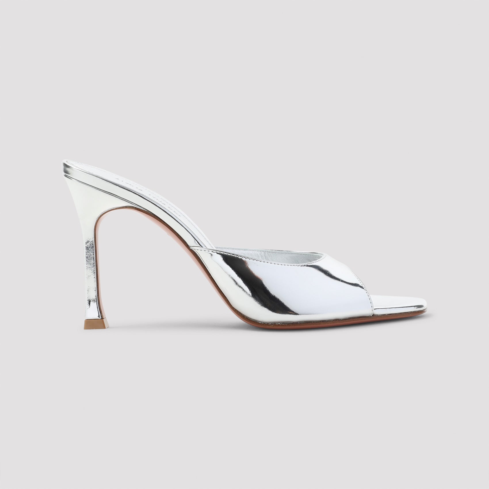 AMINA MUADDI Alexa 95 Slip-On Leather Slippers for Women