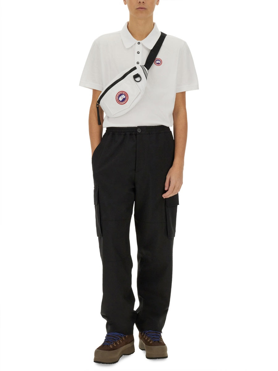 CANADA GOOSE Logo Polo for Men - Size L