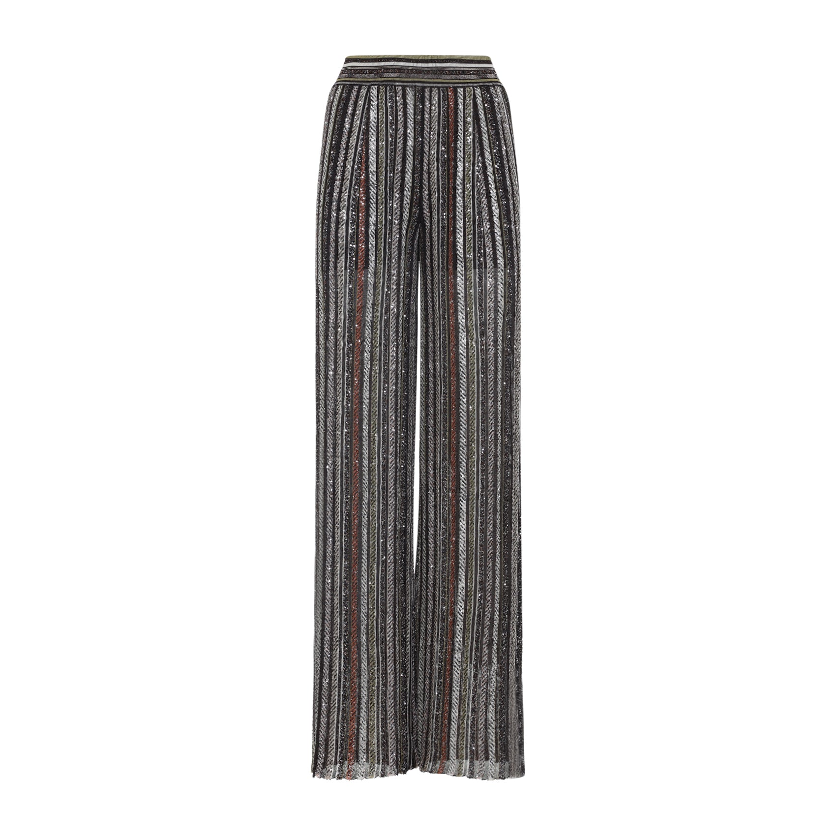 MISSONI Viscose Regular Leg Pants for Men - FW25