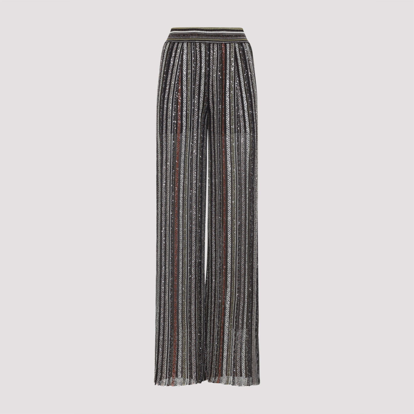 MISSONI Viscose Regular Leg Pants for Men - FW25