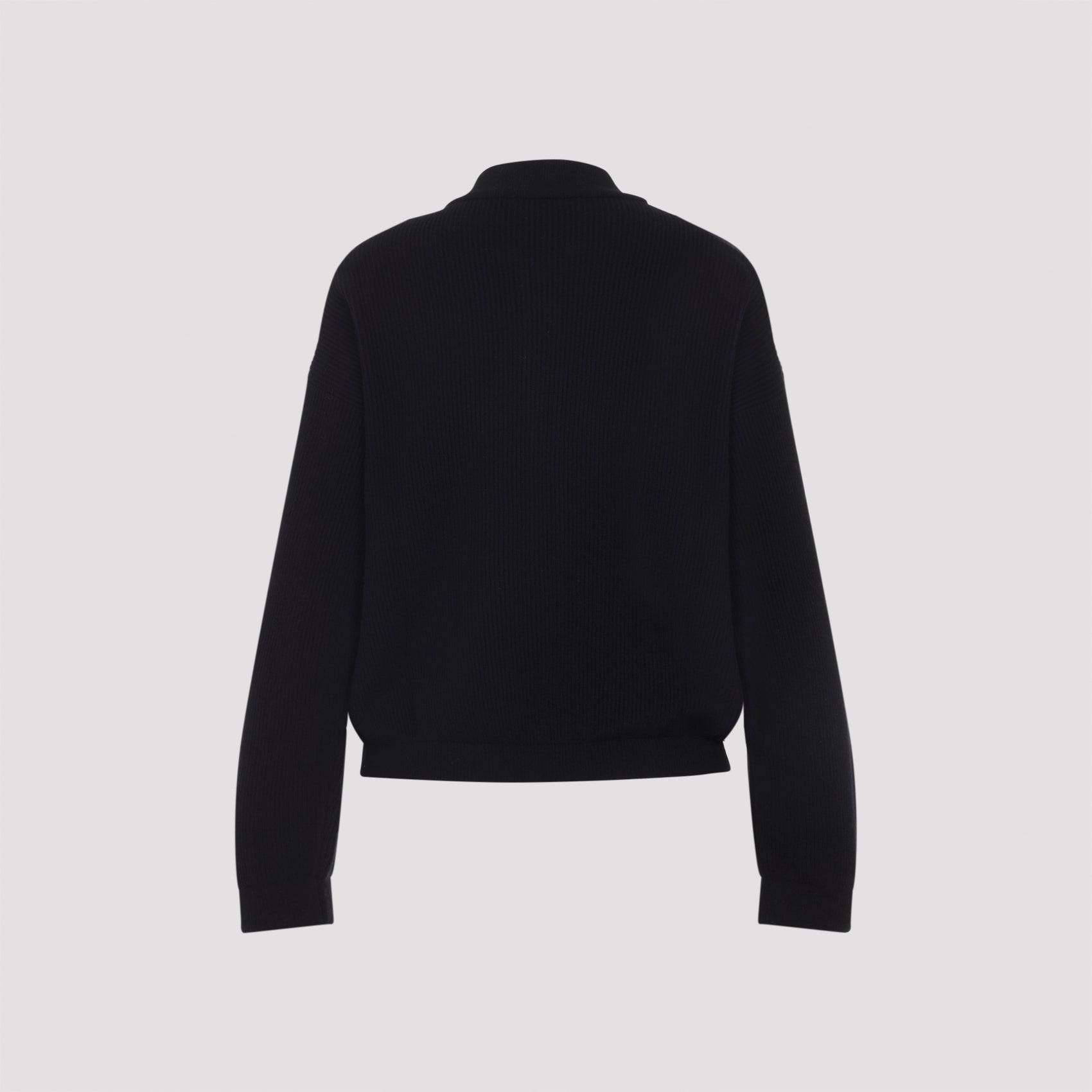 FABIANA FILIPPI Men's Luxurious Wool Blend Bomber Jacket