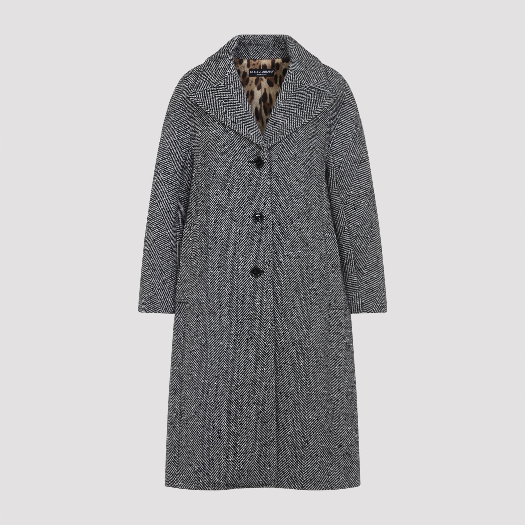 DOLCE & GABBANA Men's Double Breasted Peacoat