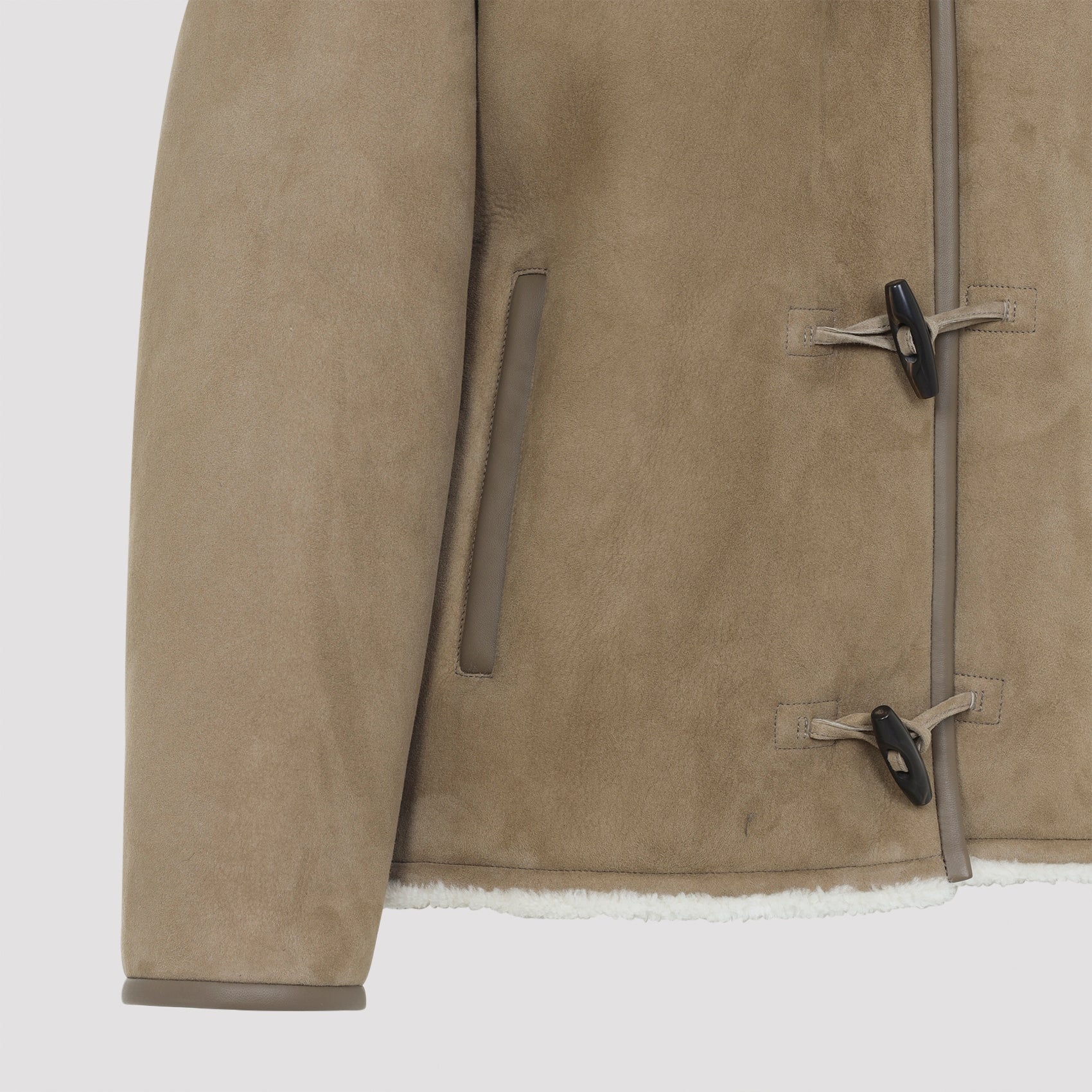 YVES SALOMON Men's Down Jacket - Luxe Leather