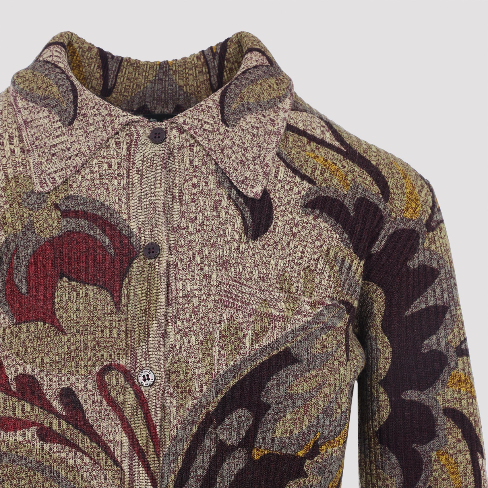 ETRO Men's Wool Knit Top - FW25 Collection