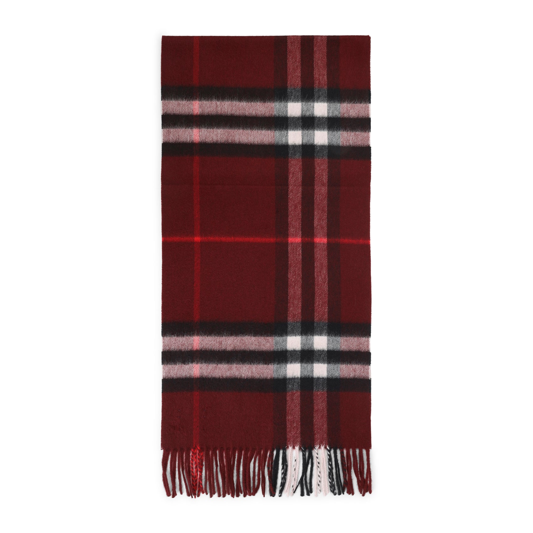 BURBERRY Giant Check Cashmere Scarf 168cm x 30cm