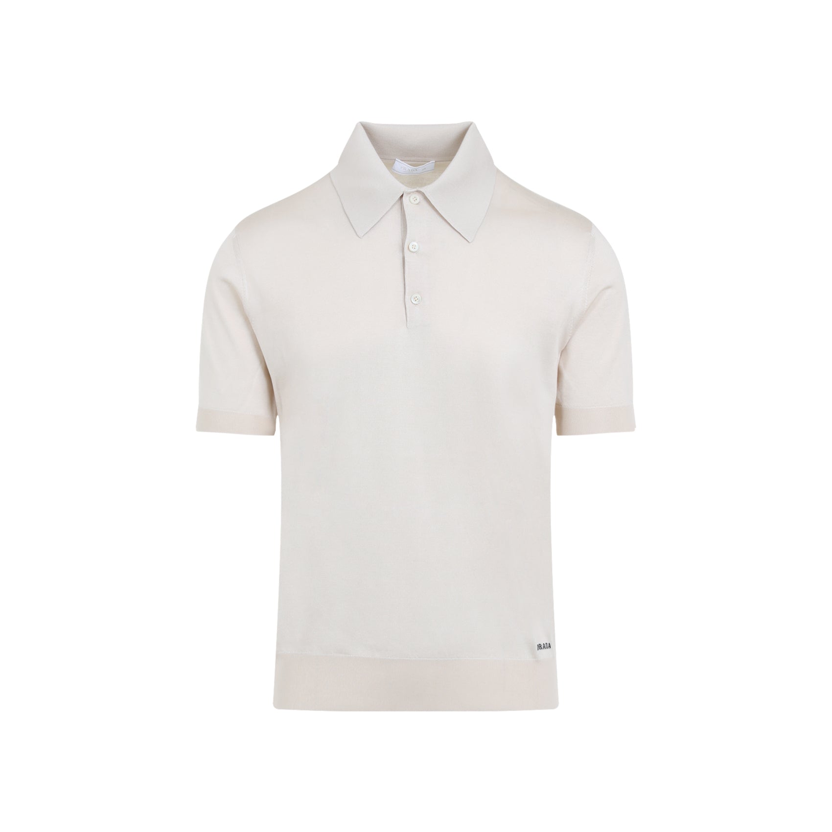 PRADA Silk Polo for Men - Fall Collection