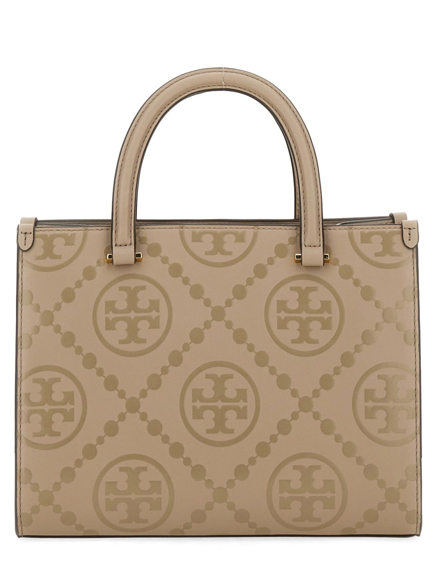 TORY BURCH Monogram Handbag - Timeless Elegance